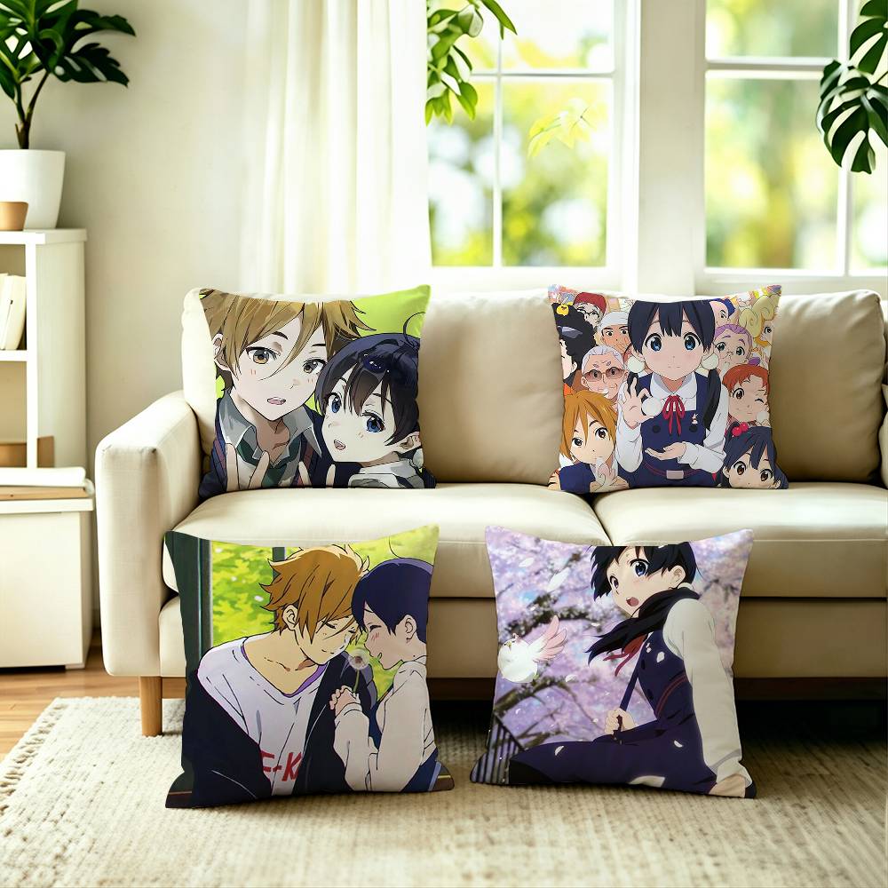 Home Textiles Market - Hot Anime T-Tamako Market Pillow Case