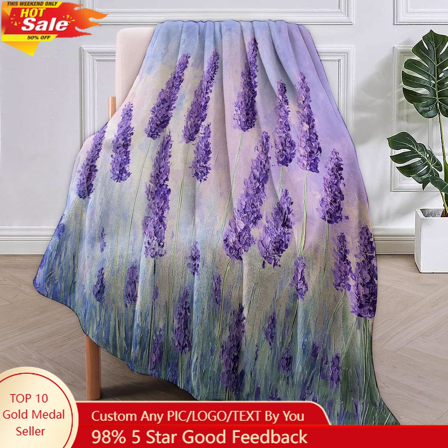Home Textiles & Decorations - Camper Flannel Blanket, Camp Gifts, Camping-Themed