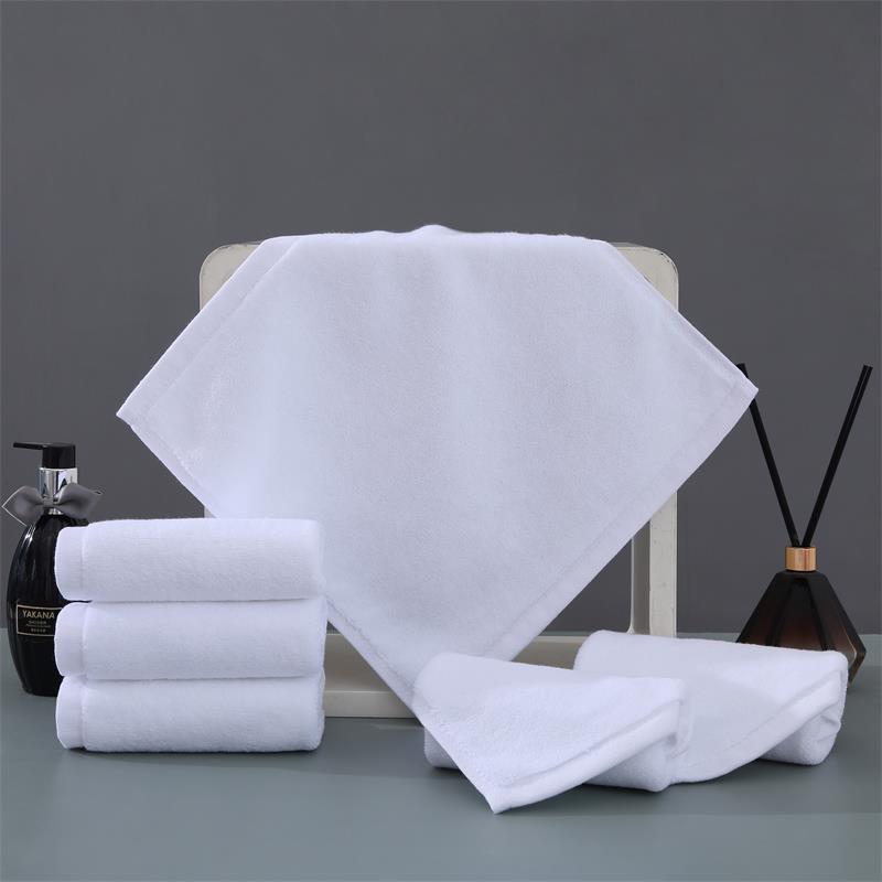 White Soft cotton Fabric Face  - đánh giá và giá Home Textiles Face Towel