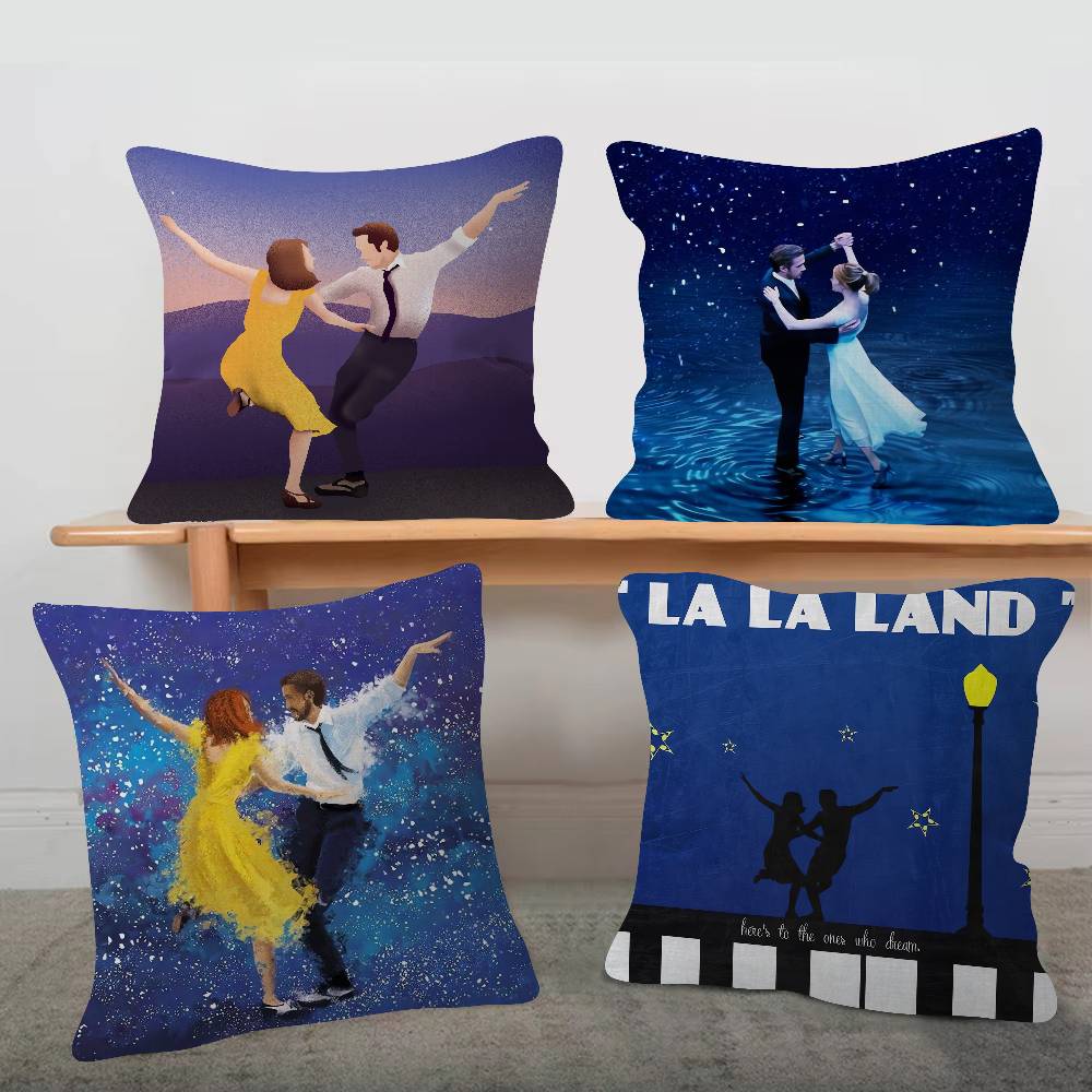 Movie La La Land Cartoon Serie - đánh giá và giá Home Landing Textiles