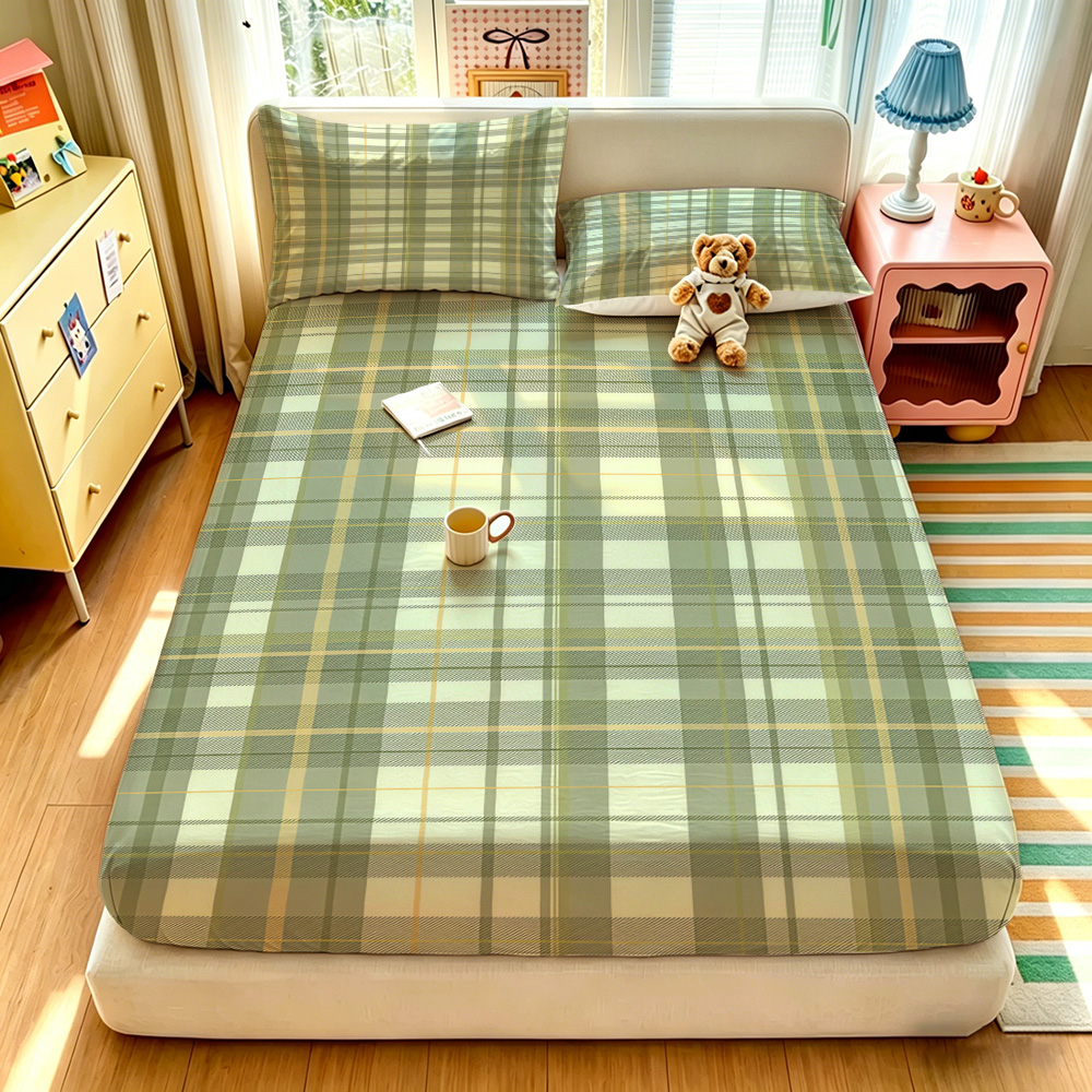 90G 3-Piece Bedding Set 1 Fitt - đánh giá và giá Bed Sheet Microfiber