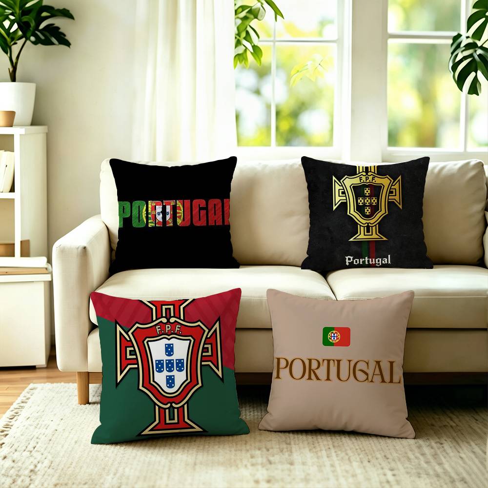 Portugal The Quinas Flag Squar - đánh giá và giá Home Textiles Portugal