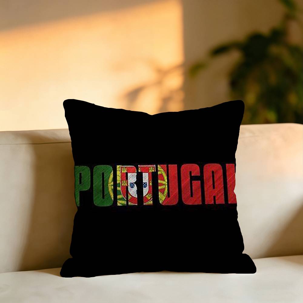 Portugal The Quinas Flag Squar - đánh giá và giá Home Textiles Portugal