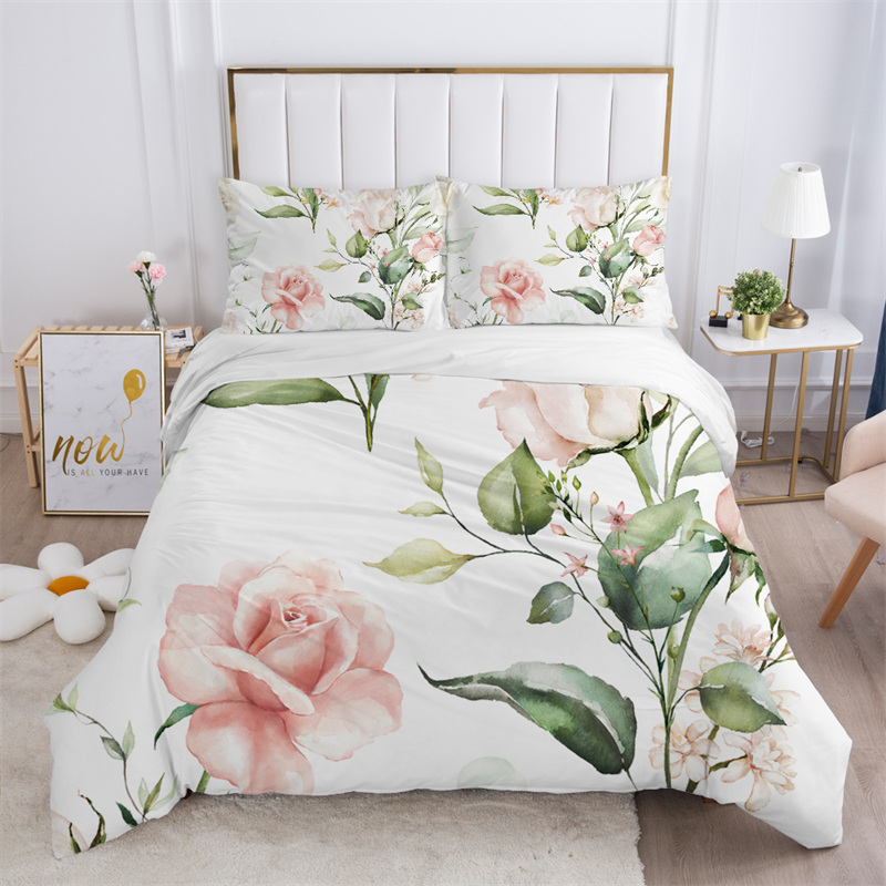 Rustic Flower White Bedding Se - đánh giá và giá Bed Sheet Microfiber