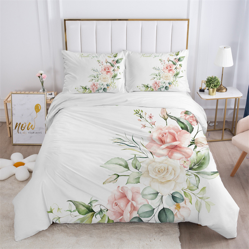 Rustic Flower White Bedding Se - đánh giá và giá Bed Sheet Microfiber