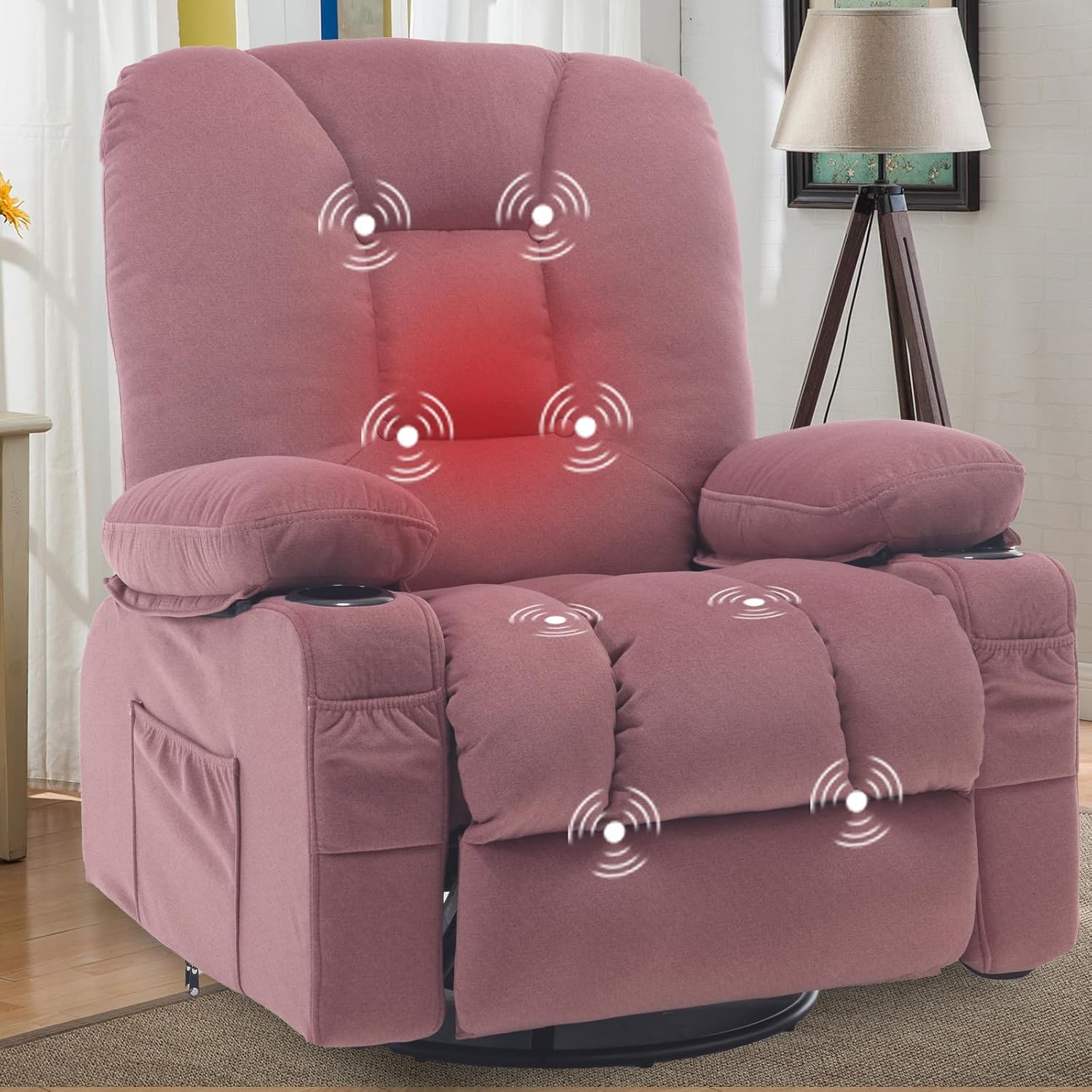 Rocker Swivel Recliner Chair w - đánh giá và giá Home Textiles Of Scandinavia