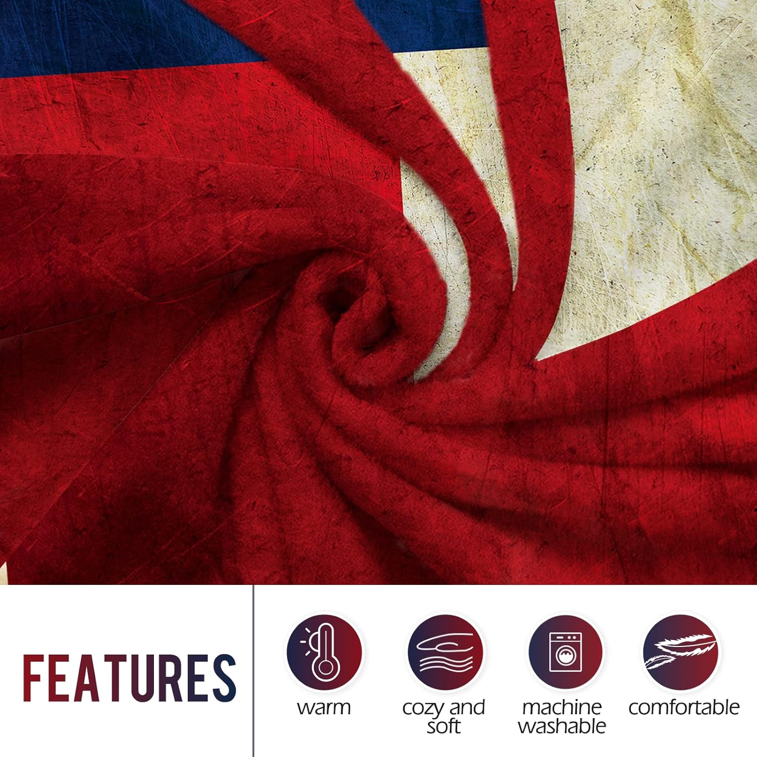 Levens Texas Flag Throw Blanke - đánh giá và giá Home Textiles & Decorations
