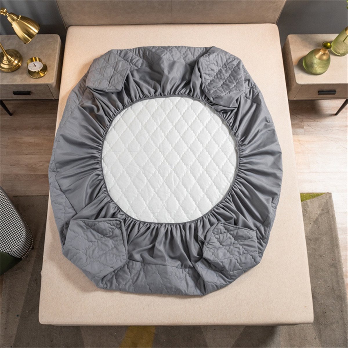Learned- Waterproof Fitted Bed - đánh giá và giá Bed Sheet Microfiber