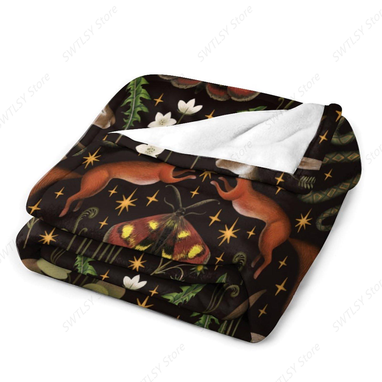 Rustic Forest Throw Blanket, F - đánh giá và giá Home Landing Textiles