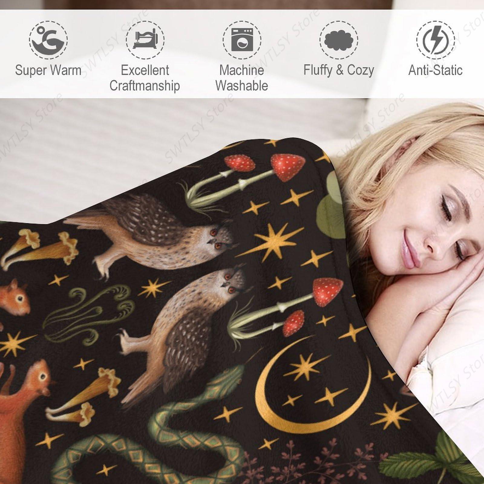 Rustic Forest Throw Blanket, F - đánh giá và giá Home Landing Textiles