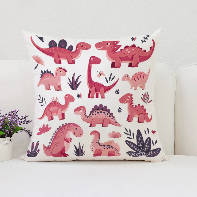 Dinosaur Land throw pillow cov - đánh giá và giá Home Landing Textiles