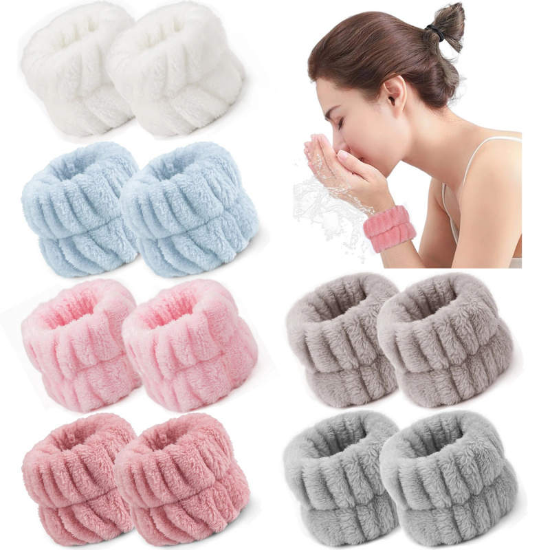 2PCS Reusable Spa Wrist Washba - đánh giá và giá Home Textiles Face Towel