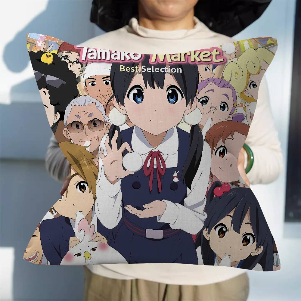 Anime T-Tamako Market 45*45cm  - đánh giá và giá Home Textiles Market