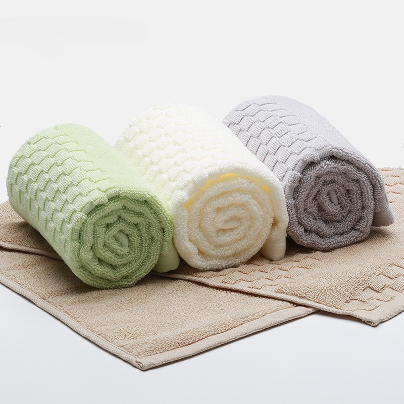 1PC Soft Pure Cotton Hand Towe - đánh giá và giá Home Textiles Face Towel