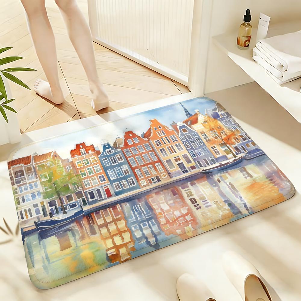 Soft Absorbent Non-Slip Rug Pl - đánh giá và giá Home Textiles Netherlands