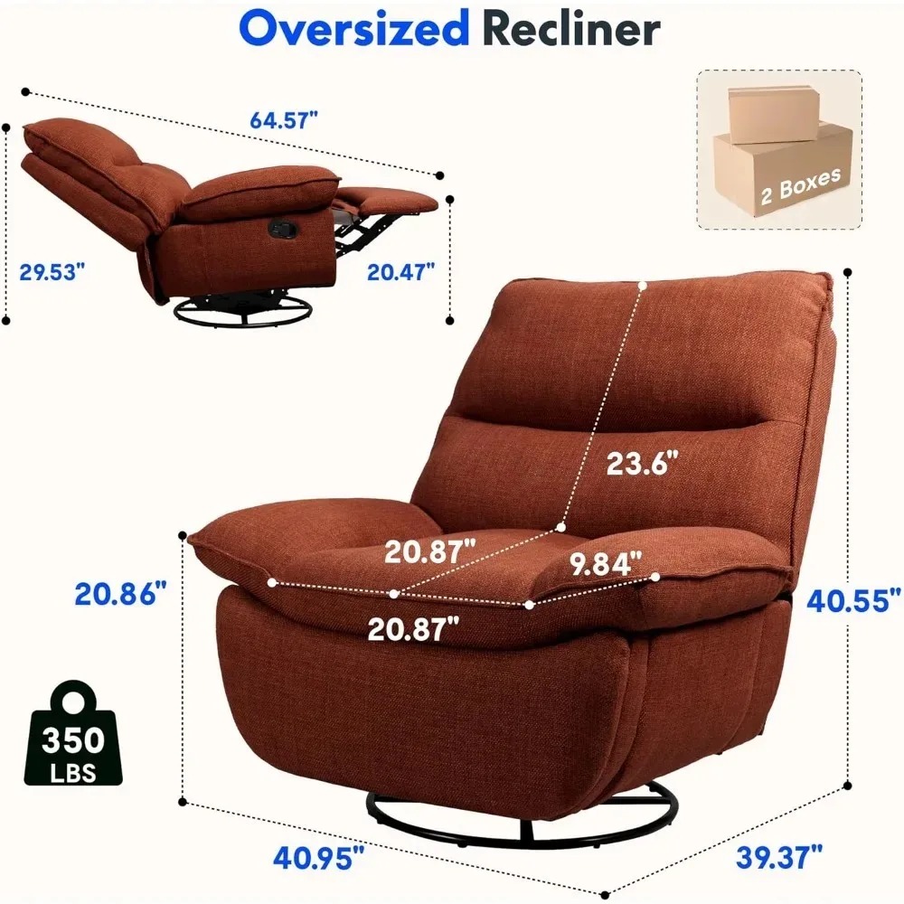 Swivel Rocker Recliner Chair,  - đánh giá và giá Home Textiles Of Scandinavia