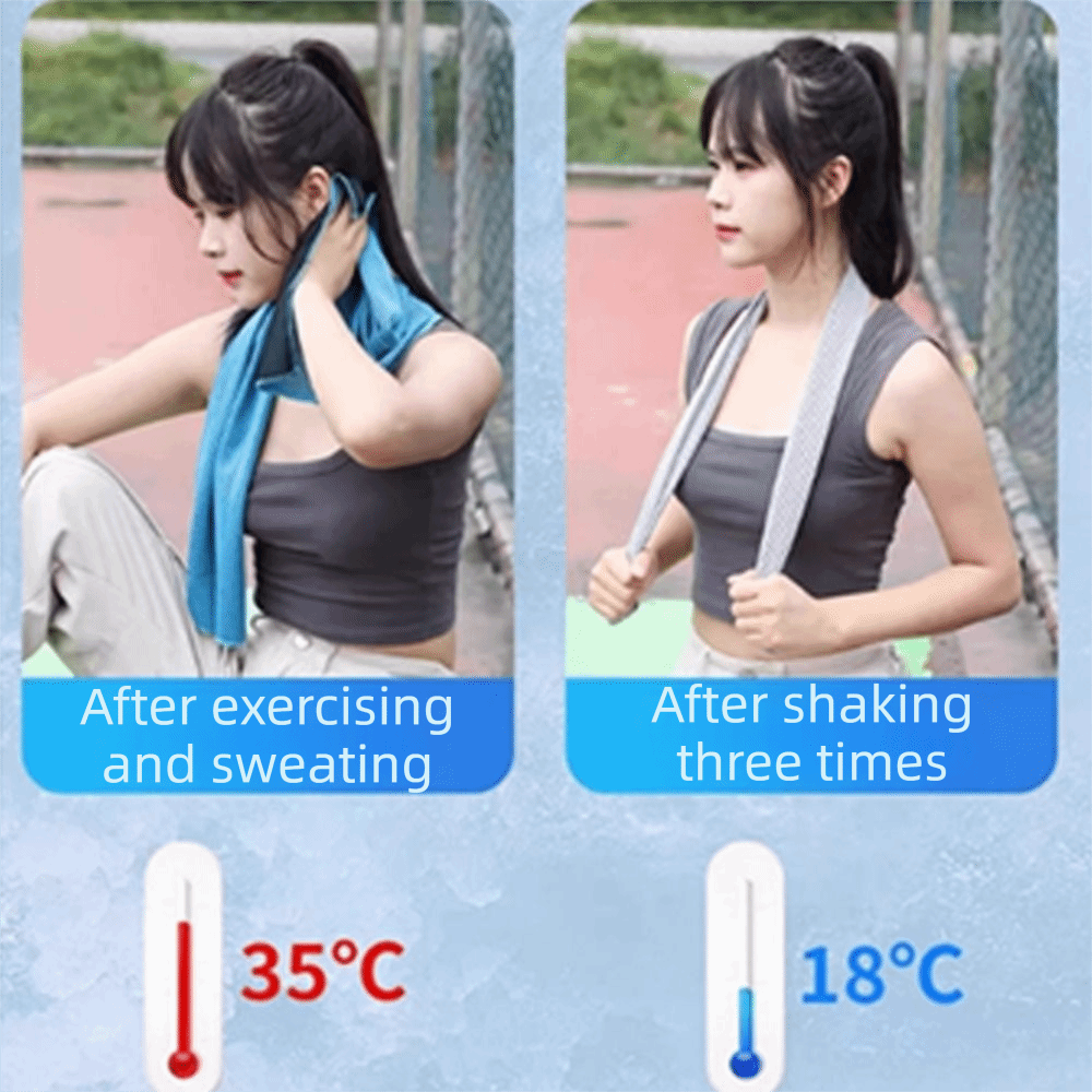 Cooling Towel Ultra Soft Quick - đánh giá và giá Home Textiles Face Towel