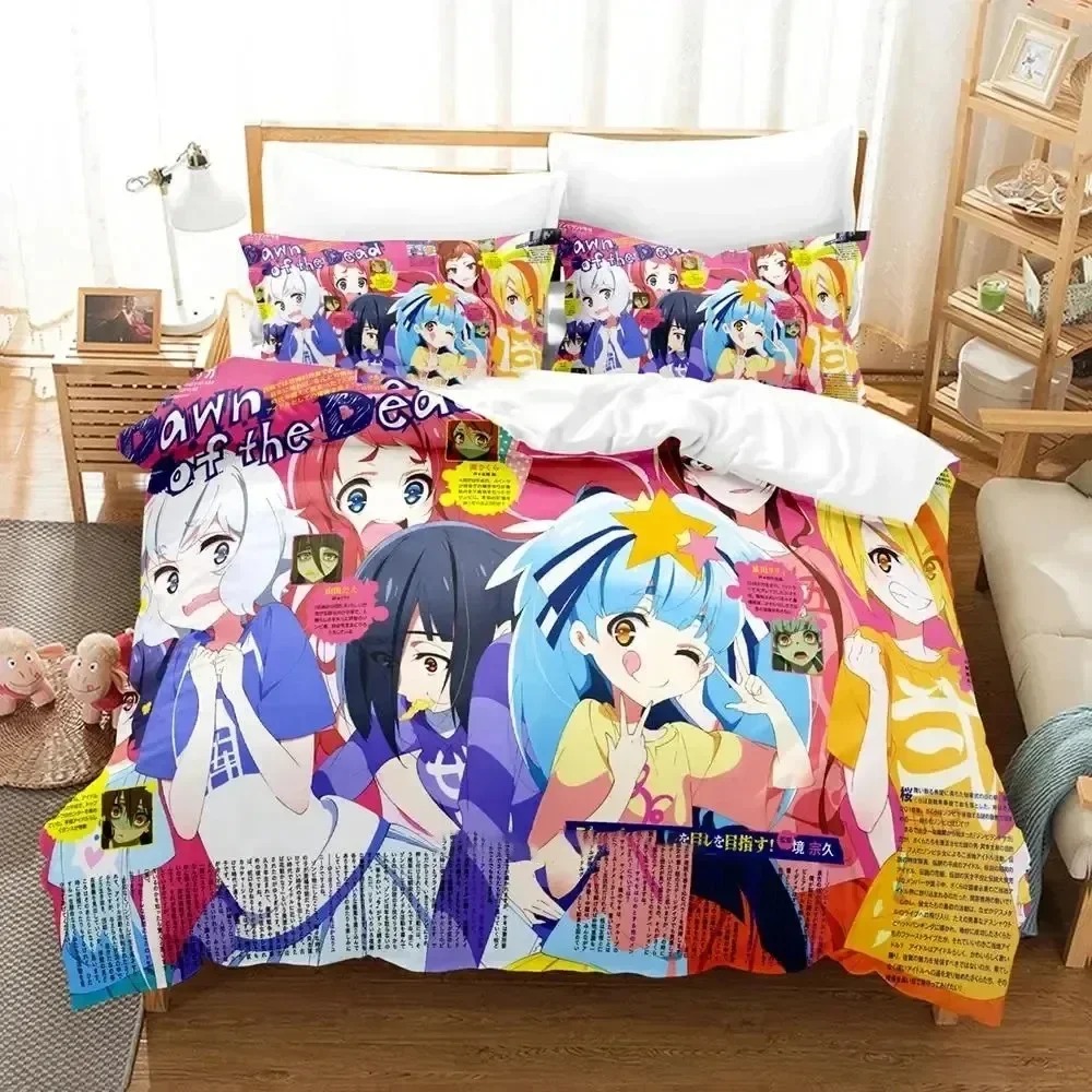 Anime Zombie Land Saga Bedding - đánh giá và giá Home Landing Textiles