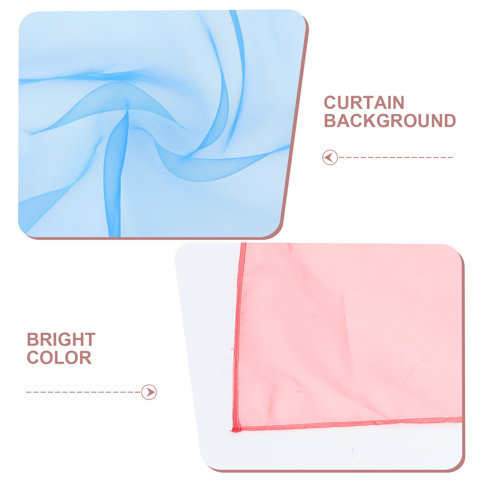 4Pcs Colorful Sheer Curtains L - đánh giá và giá Curtain Sheer Voile