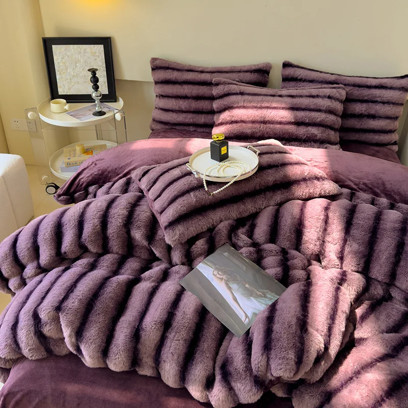 Rabbit velvet milk velvet thic - đánh giá và giá Bed Sheet Microfiber