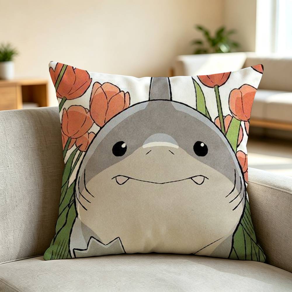 Cute Jeff the Land Shark Pillo - đánh giá và giá Home Landing Textiles