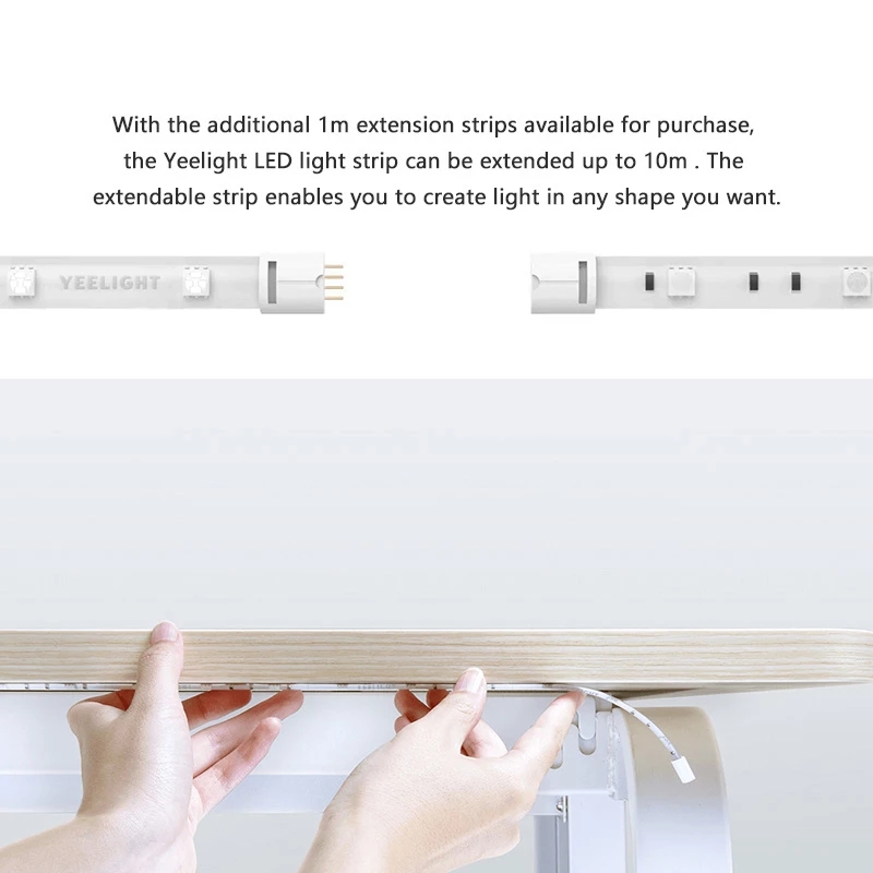 Global version Yeelight Aurora - đánh giá và giá Yeelight Light Lightstrip