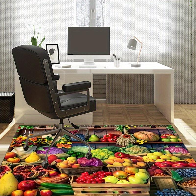 Vibrant Fruit Market Rug for K - đánh giá và giá Home Textiles Market