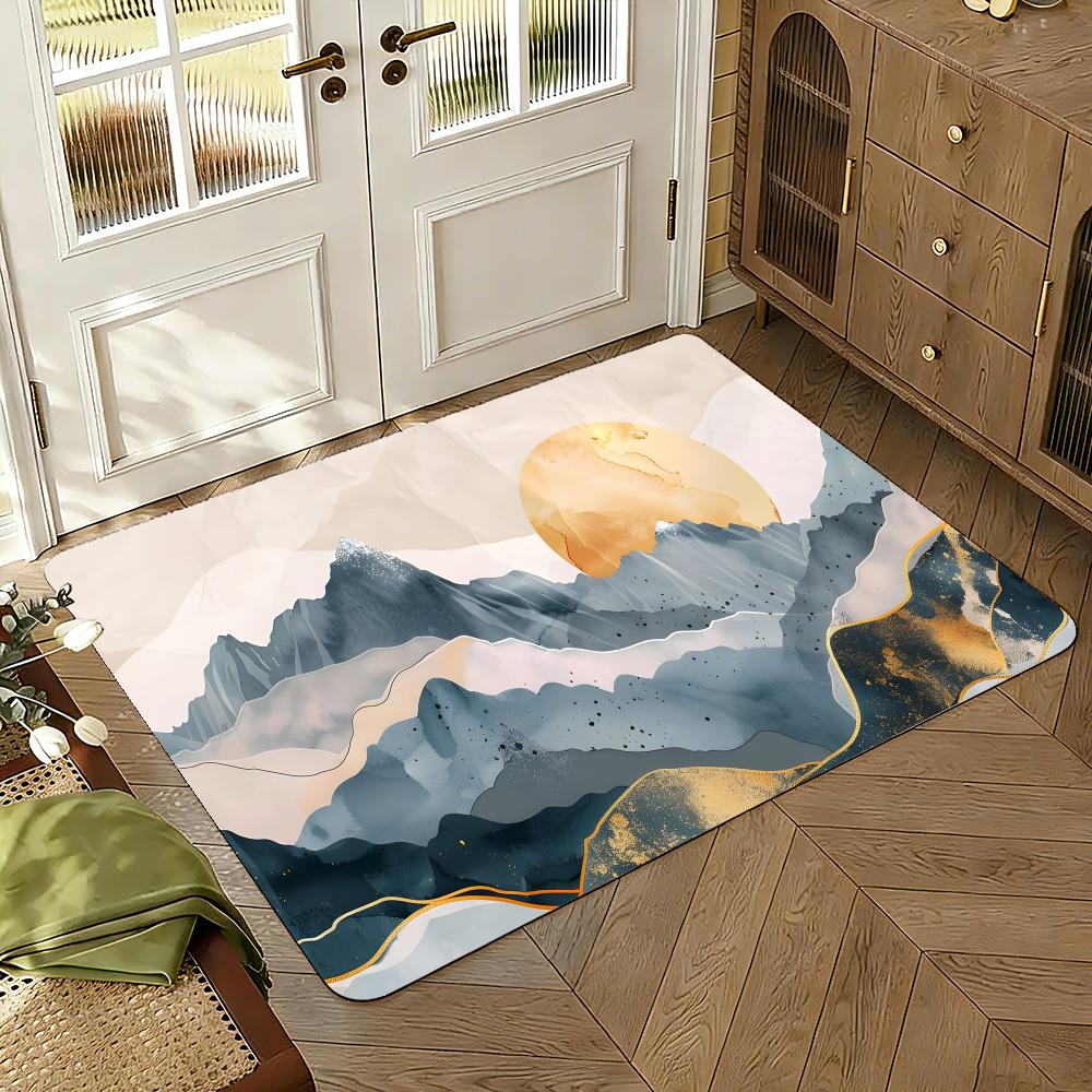 Mountain Land Floor Mat Bedroo - đánh giá và giá Home Landing Textiles